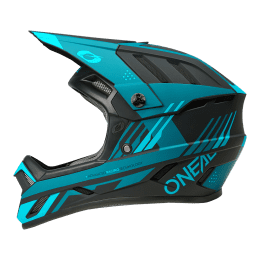 O'NEAL BACKFLIP Downhill- & Freeride-Helm STRIKE black/teal