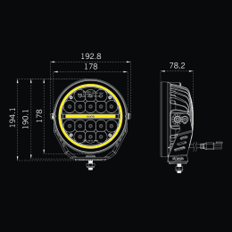 Strands - SIBERIA XP Driving Light 7″