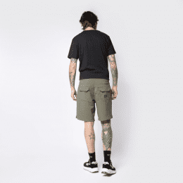 Mystic Trail Hybrid Boardshort Moss