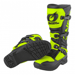 O'NEAL RSX Motocross Stiefel schwarz/neon gelb