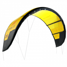 North Orbit High Performance Big Air Freeride Kite 2024 Sunset Yellow